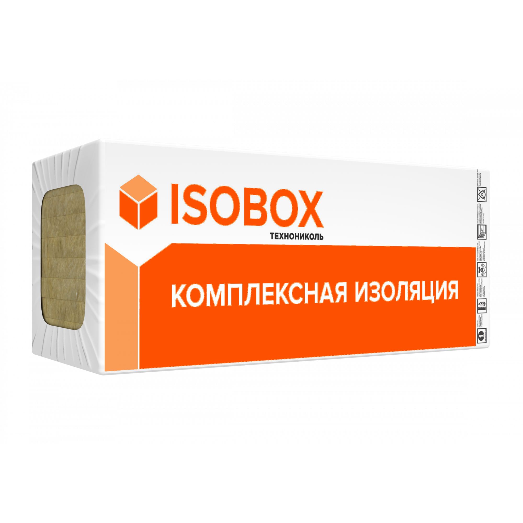 фото Базальтовая вата isobox экстралайт, 33кг/м³ 1200x600x50x8, 0,288м³/уп