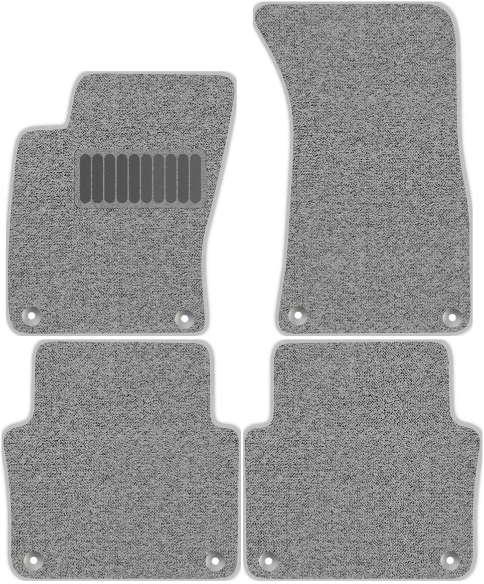 

Коврики в салон Комфорт для Audi A8 Short (D3) 2002 - 2009, 4 шт. серый, текстиль, 1214-S4Y-D