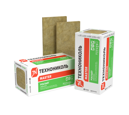 Базальтовая вата ТехноНиколь Роклайт, 35кг/м³ 1200x600x100x6, 0,432м³/уп