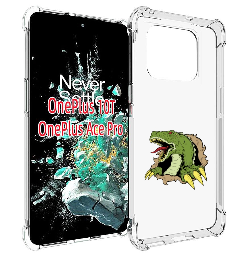 

Чехол MyPads годзила для OnePlus 10T, Прозрачный, Tocco