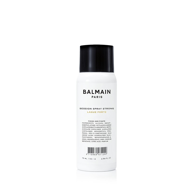 Спрей для укладки волос Balmain сильной фиксации Travel Session Spray Strong 75мл