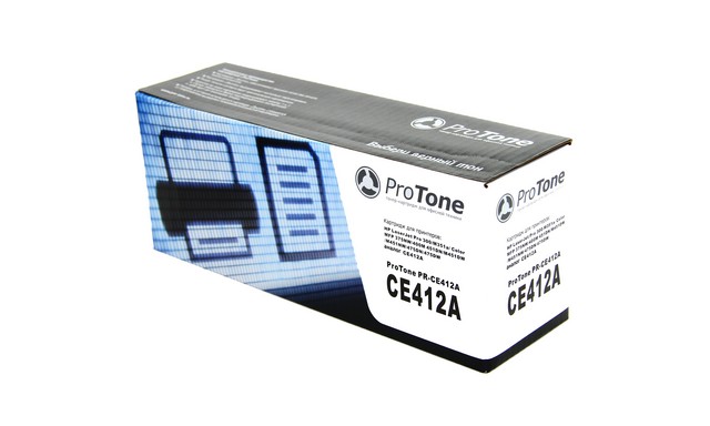 Картридж CE412A ProTone подходит для HP CLJ M351 451 желтый 2600стр