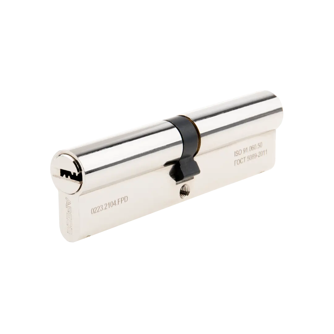 

Цилиндровые механизмы Apecs Pro LM-110-NI 110 мм, ключ/ключ, цвет никель, Серебристый