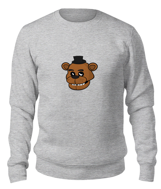 

Свитшот унисекс Printio Пять ночей у фредди (five nights at freddy’s) серый M, Пять ночей у фредди (five nights at freddy’s)