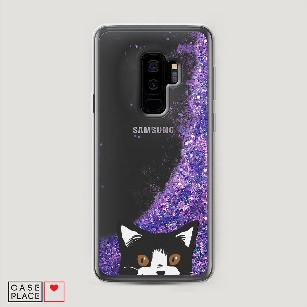 

Чехол Awog "Подглядывающий кот" на Samsung Galaxy S9 Plus, 25892-1