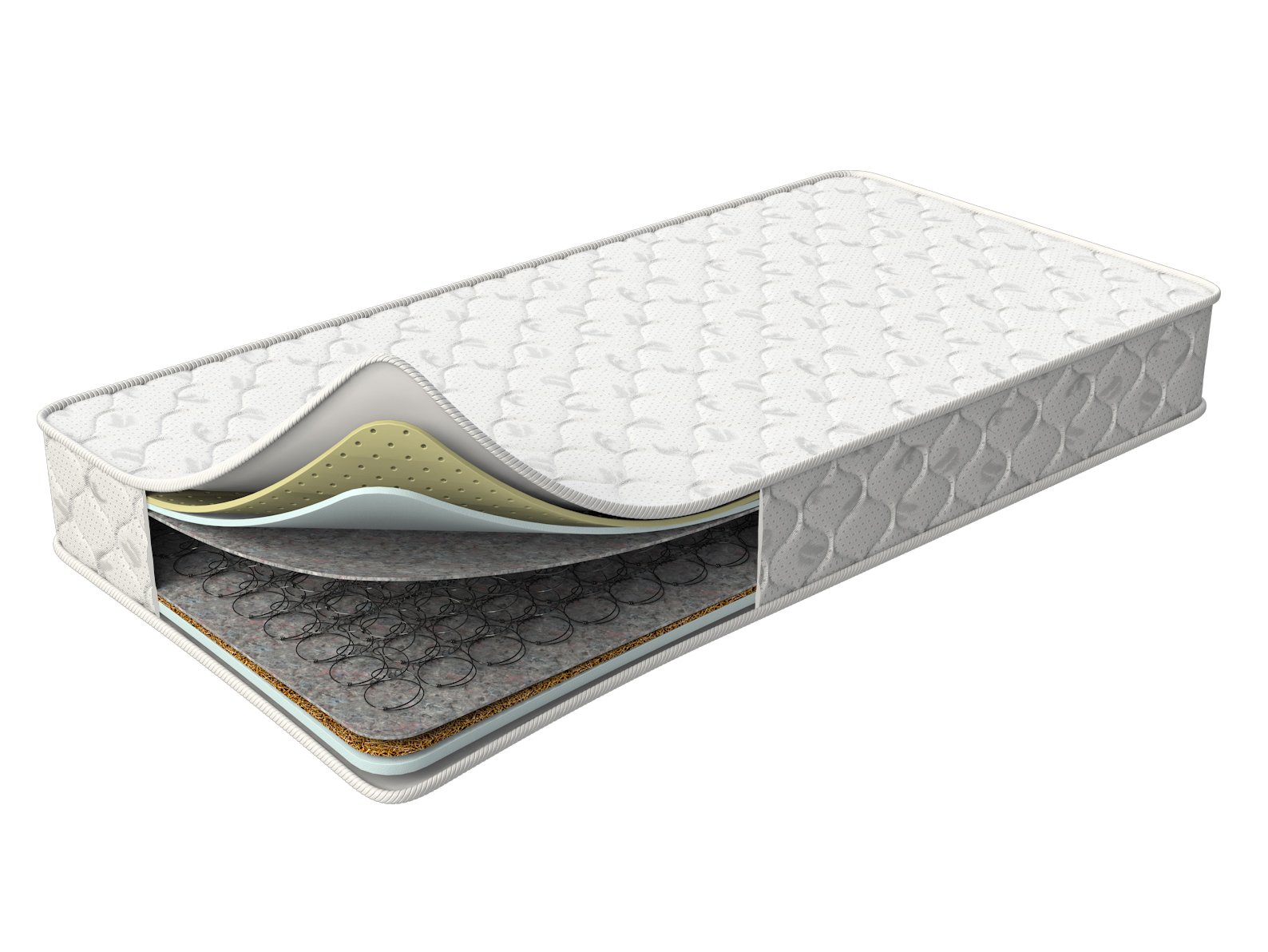 

Матрас DIMAX Оптима микс 2 110x200, Белый, Оптима микс 2