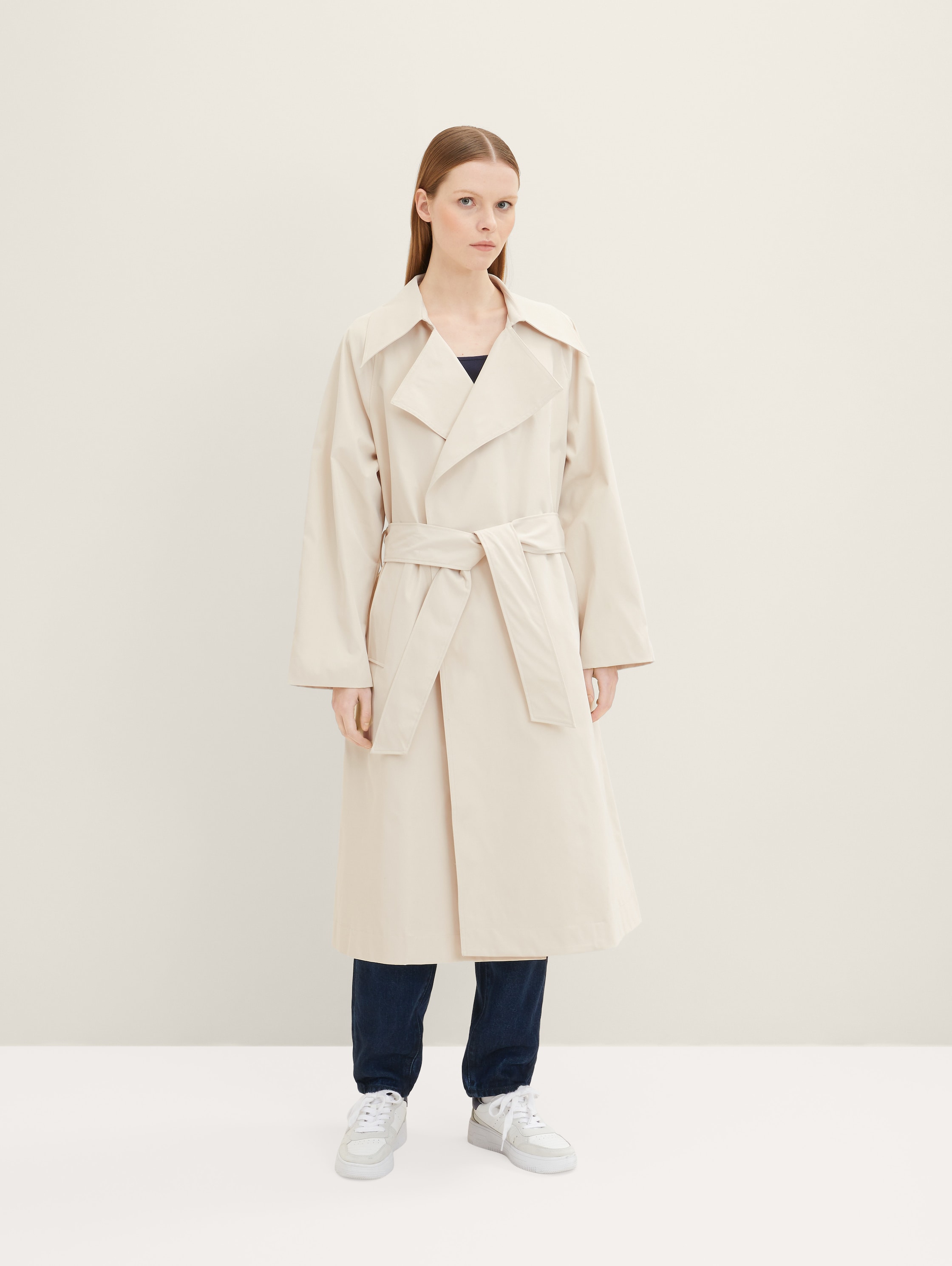 

Плащ женский TOM TAILOR 1035318 белый S, 1035318