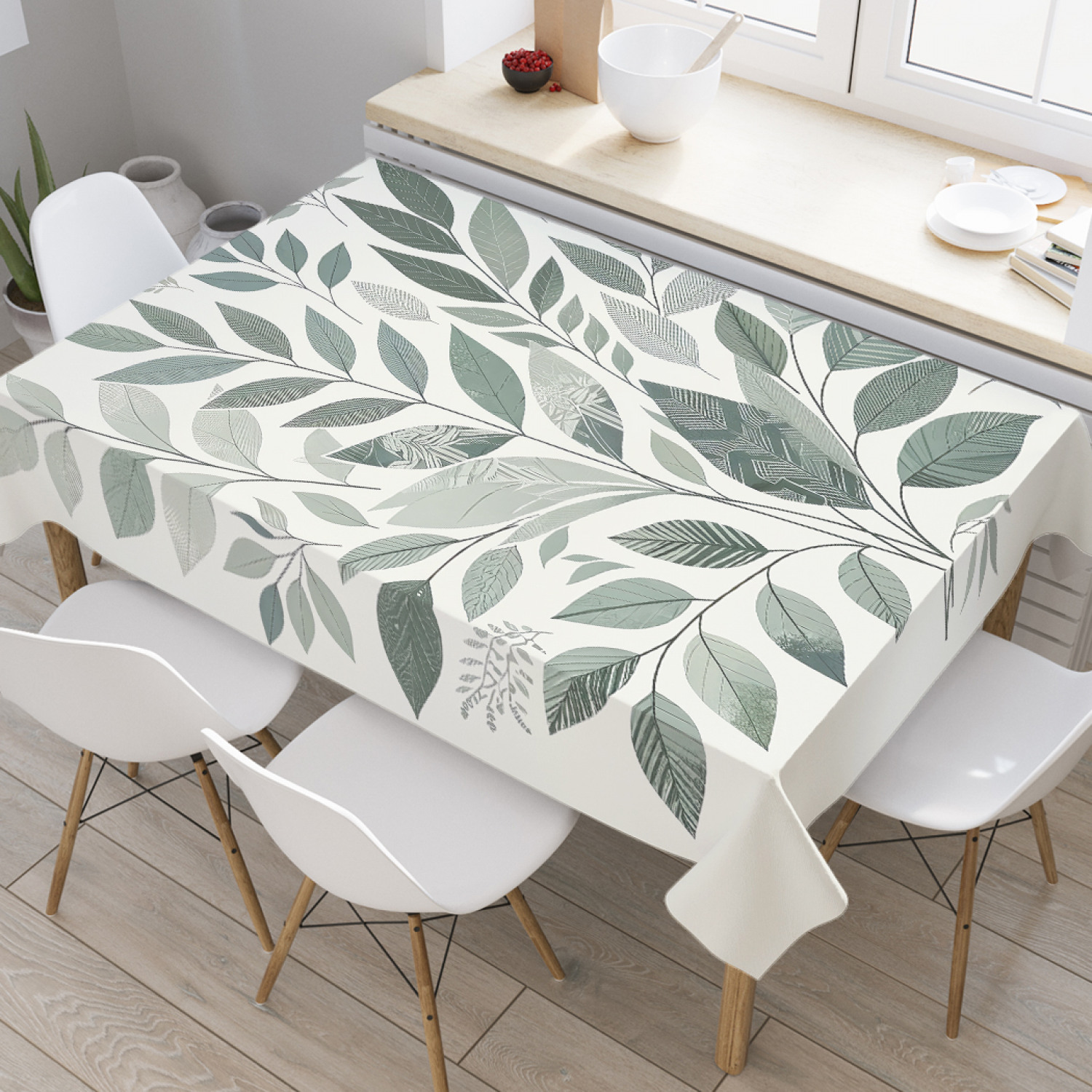 

Скатерть JoyArty Собрали листья 120х145, tcox_sd2755_120x145, Зеленый