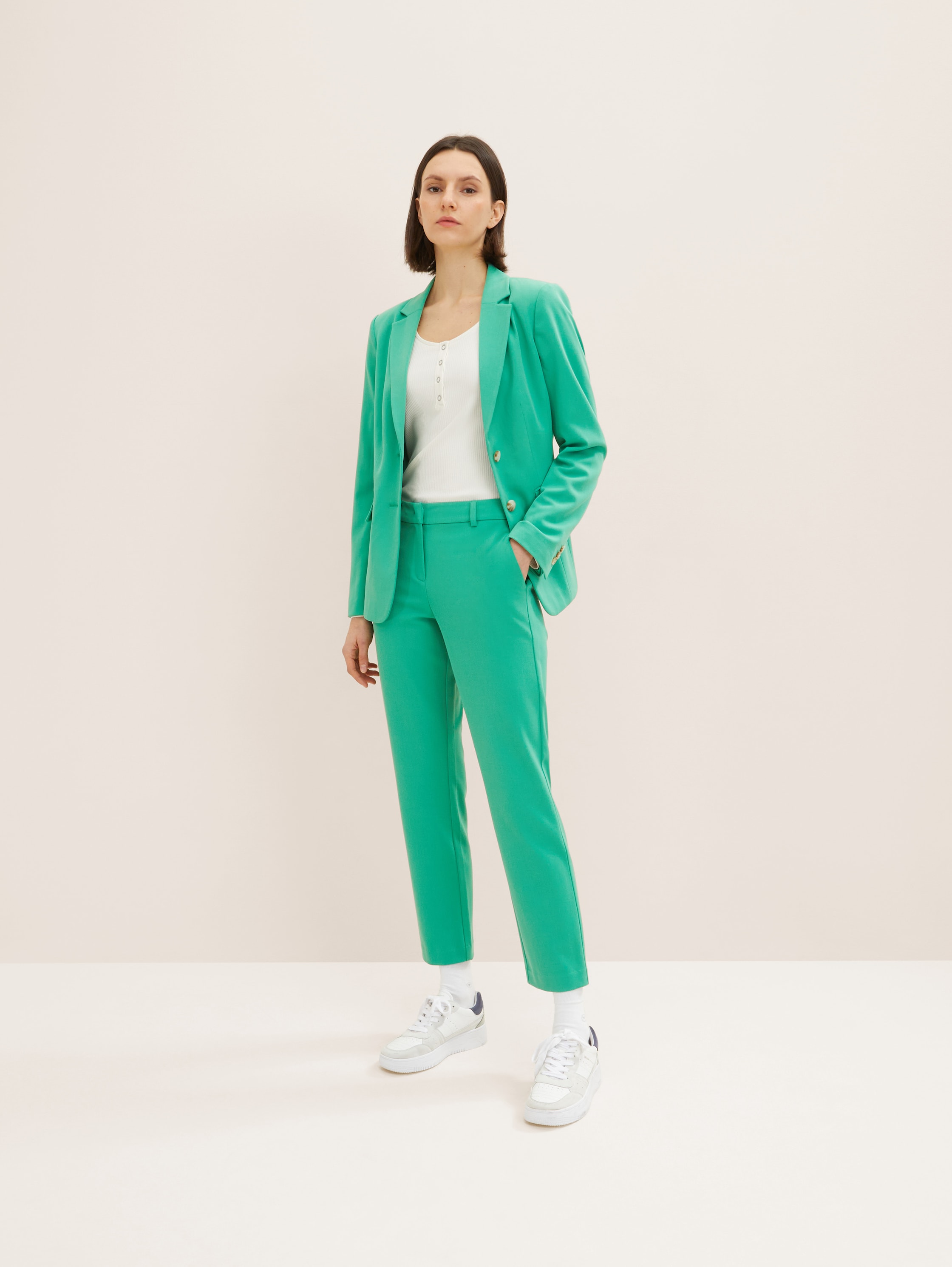 

Брюки женские TOM TAILOR 1035887 зеленые 40/28, 1035887