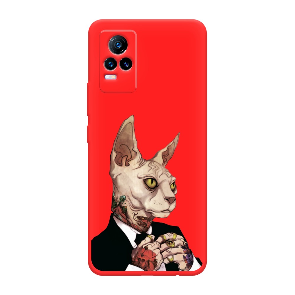 

Чехол Awog на Vivo V21e 4G "Татуированный сфинкс", Разноцветный, 264553-1