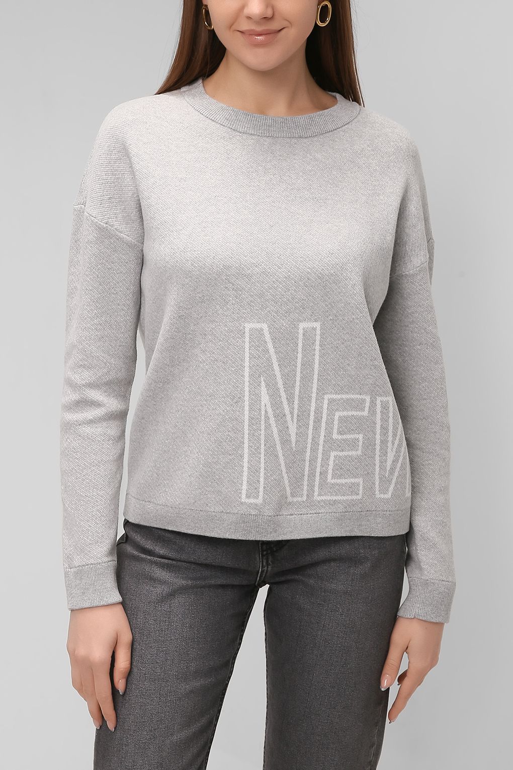

Джемпер женский Betty & Co 5327/3400 серый 42 EU, 5327/3400