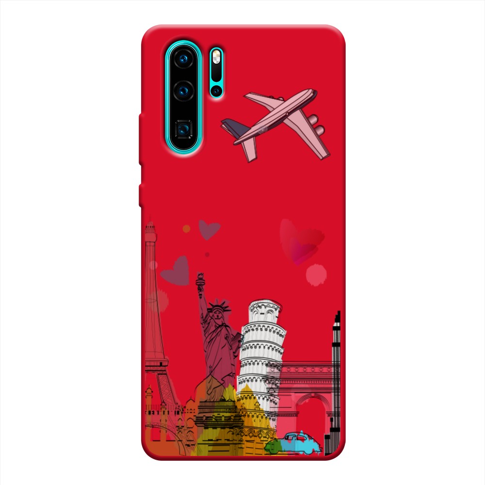 

Чехол Awog на Huawei P30 Pro "Самолет путешествий", Разноцветный, 67653-1