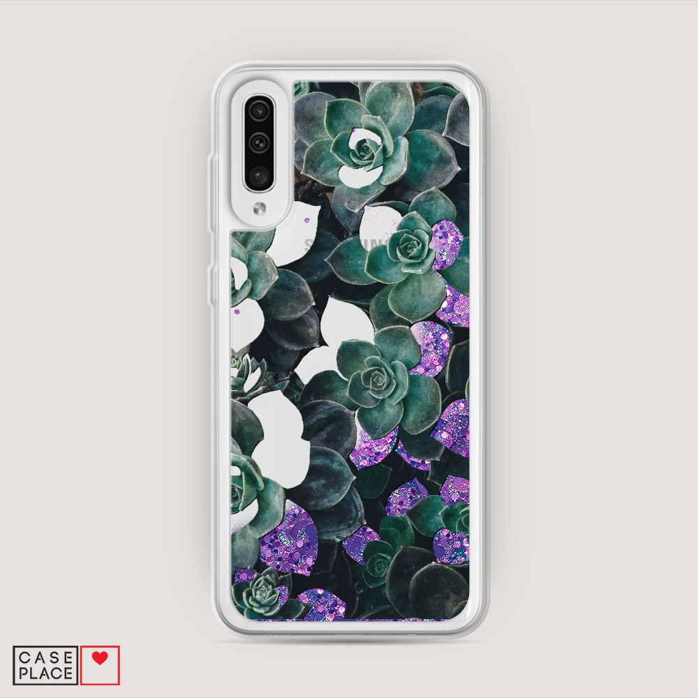

Чехол Awog на Samsung Galaxy A50 "Сукуленты цветные", Разноцветный, 27792-1