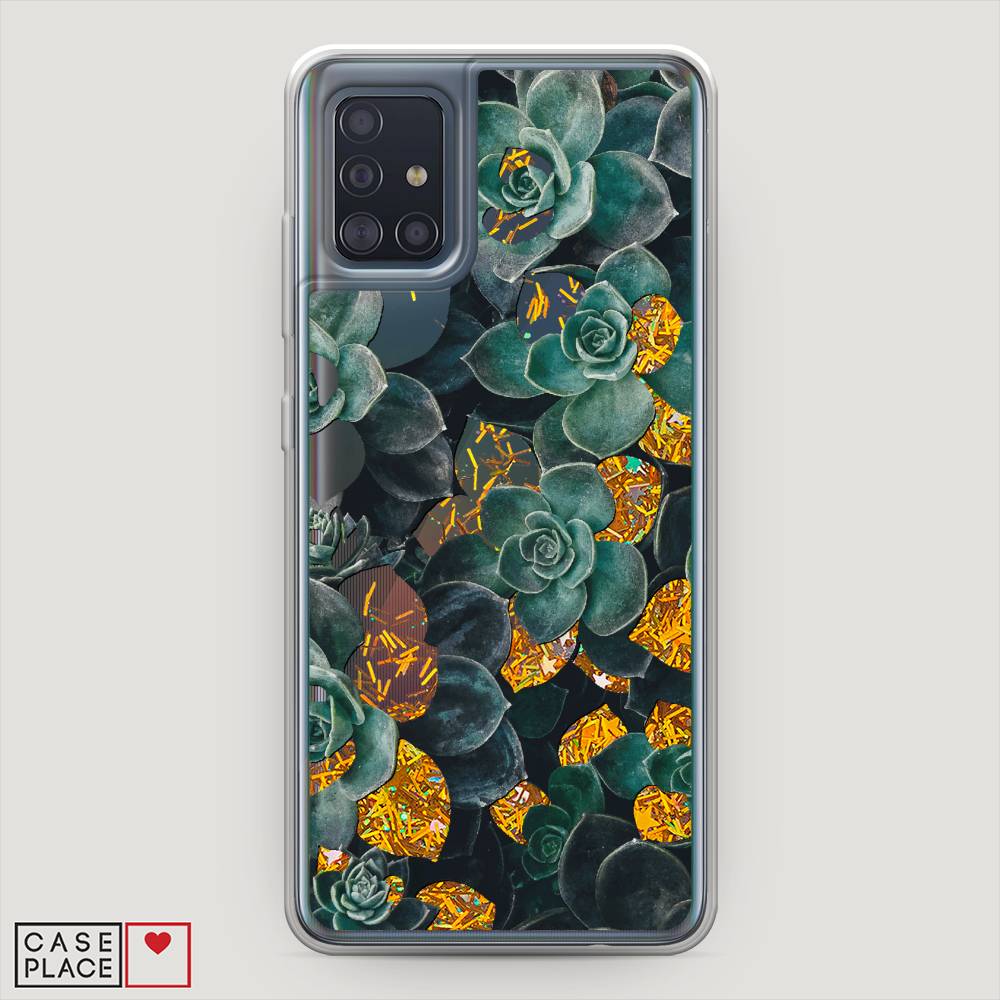 

Чехол Awog на Samsung Galaxy A51 "Сукуленты цветные", Разноцветный, 28990-1