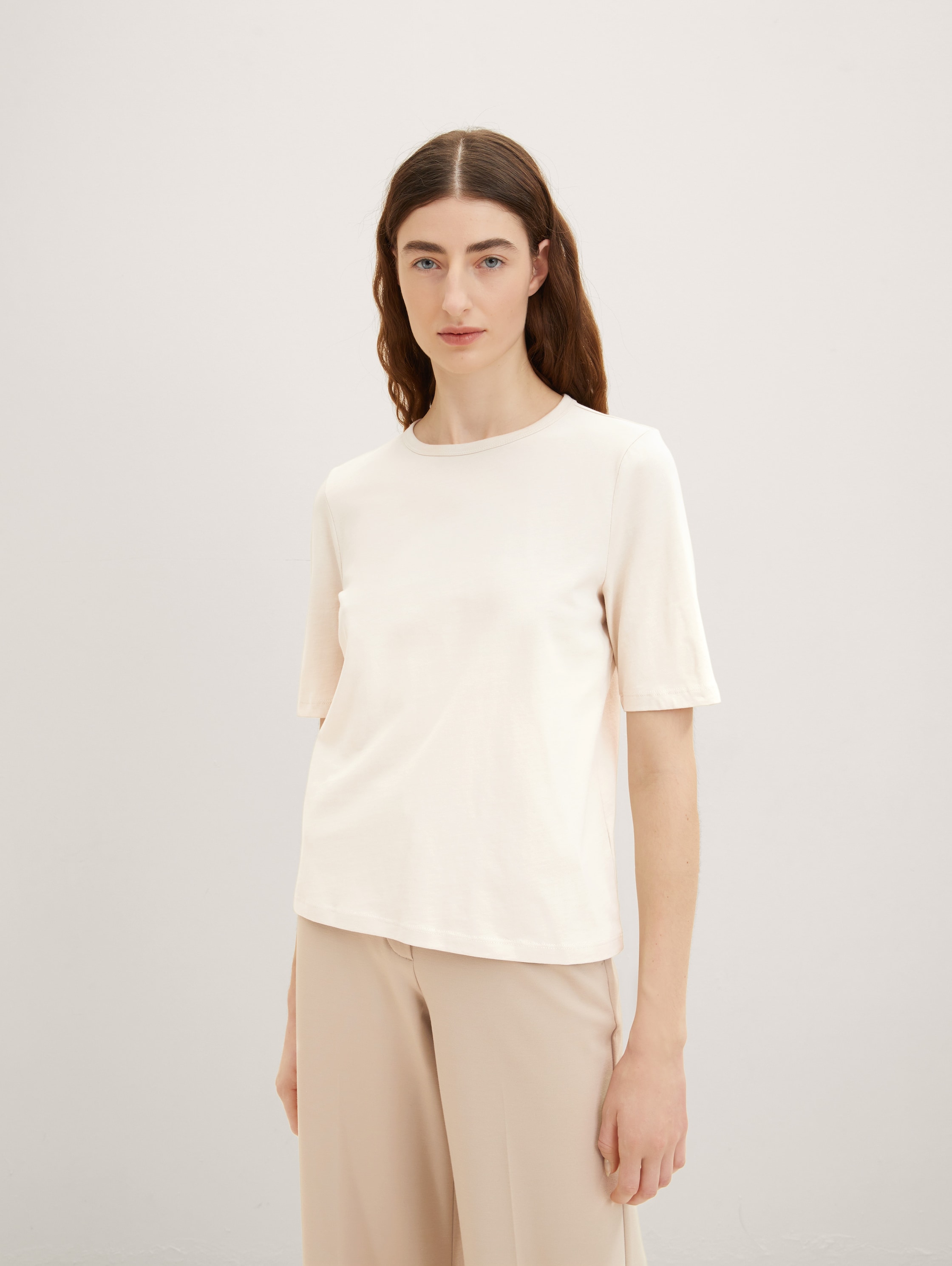 

Футболка женская TOM TAILOR 1036991 коричневая XS, 1036991
