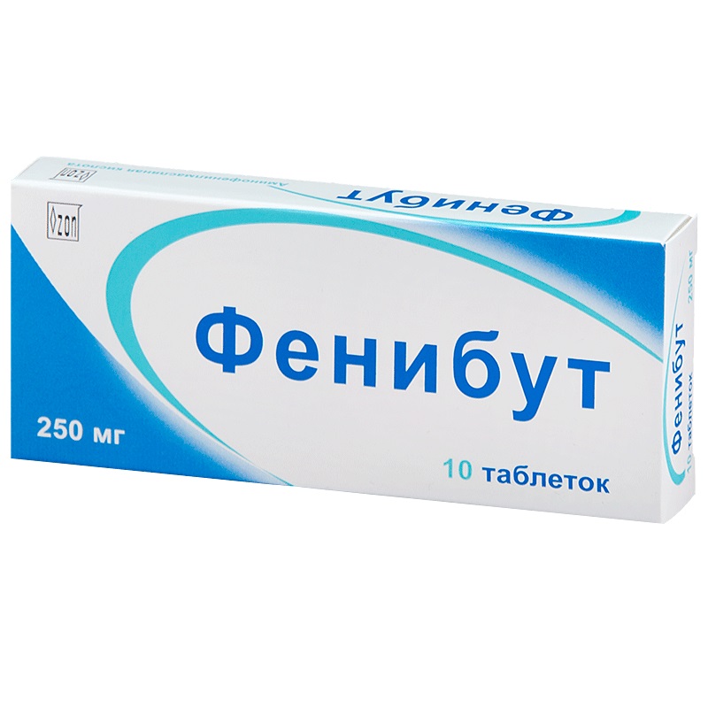 Купить Фенибут таблетки 250 мг 10 шт., Озон ООО