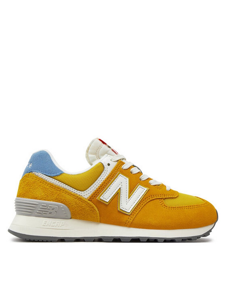 

Кроссовки женские New Balance WL574YJ2 желтые 36.5 EU, Желтый, WL574YJ2