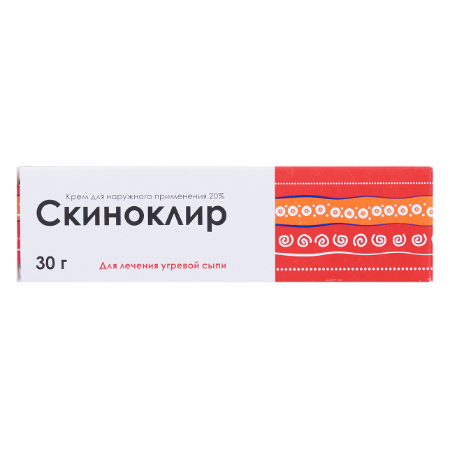 Купить Скиноклир крем для наружного применения 20% 30 г, Озон ООО, Россия