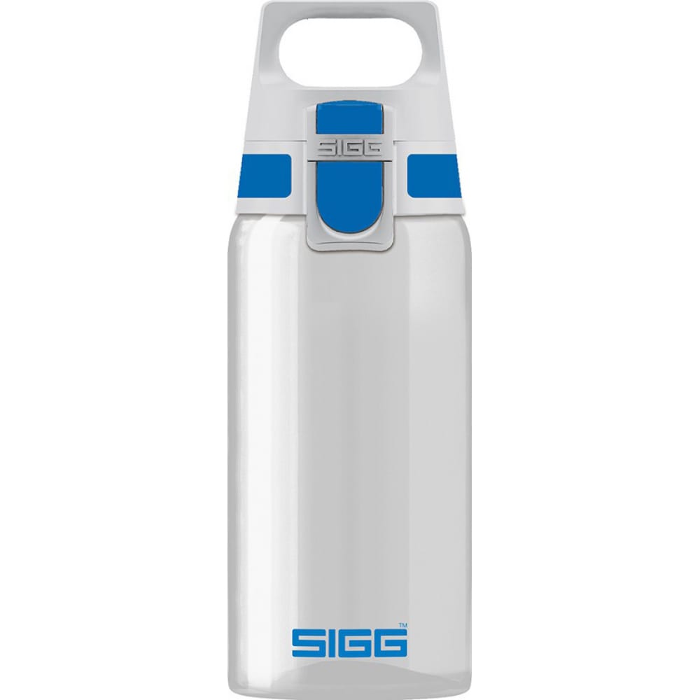 Бутылка Sigg Total Clear One, 0.5 л, бело-голубая 8693.00