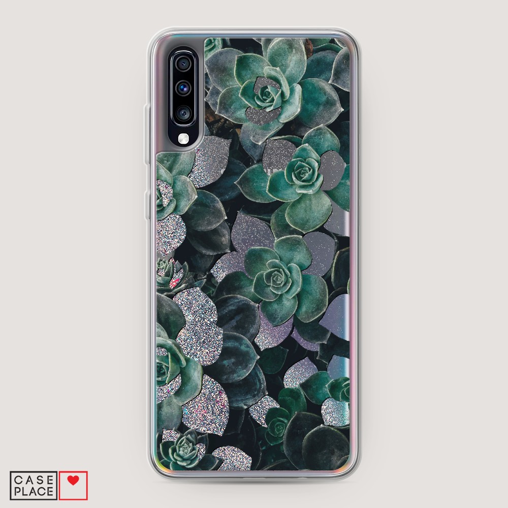 

Чехол Awog на Samsung Galaxy A70 "Сукуленты цветные", Разноцветный, 28191-1