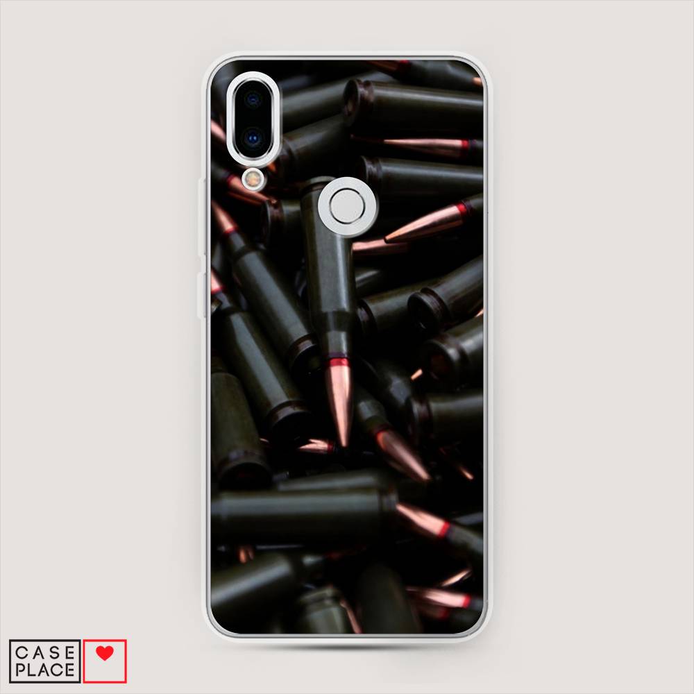 

Чехол Awog на Meizu Note 9 "Пули черные", Черный;коричневый, 73350-5