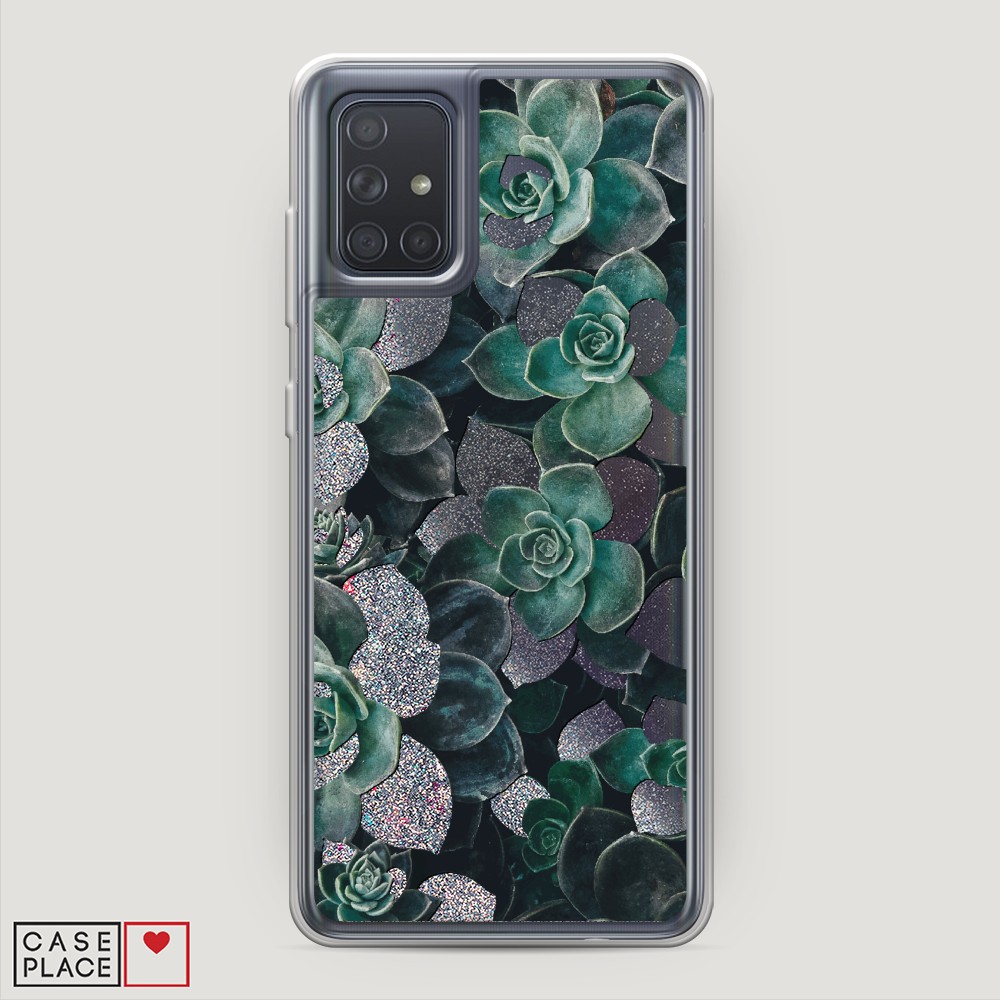 

Чехол Awog на Samsung Galaxy A71 4G "Сукуленты цветные", Разноцветный, 29091-1
