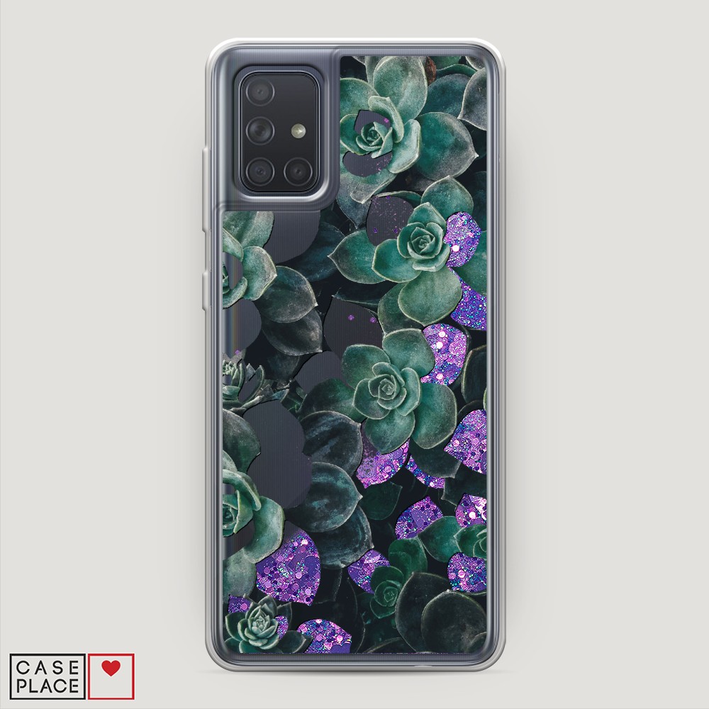 

Чехол Awog на Samsung Galaxy A71 4G "Сукуленты цветные", Разноцветный, 29092-1
