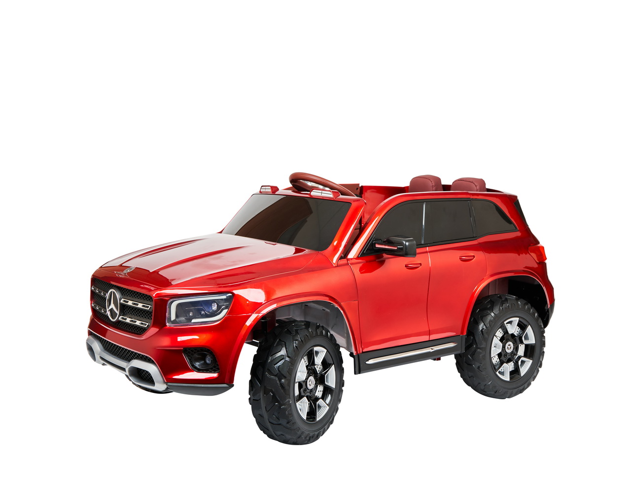 фото Детский электромобиль джип toyland mercedes benz glb бордо