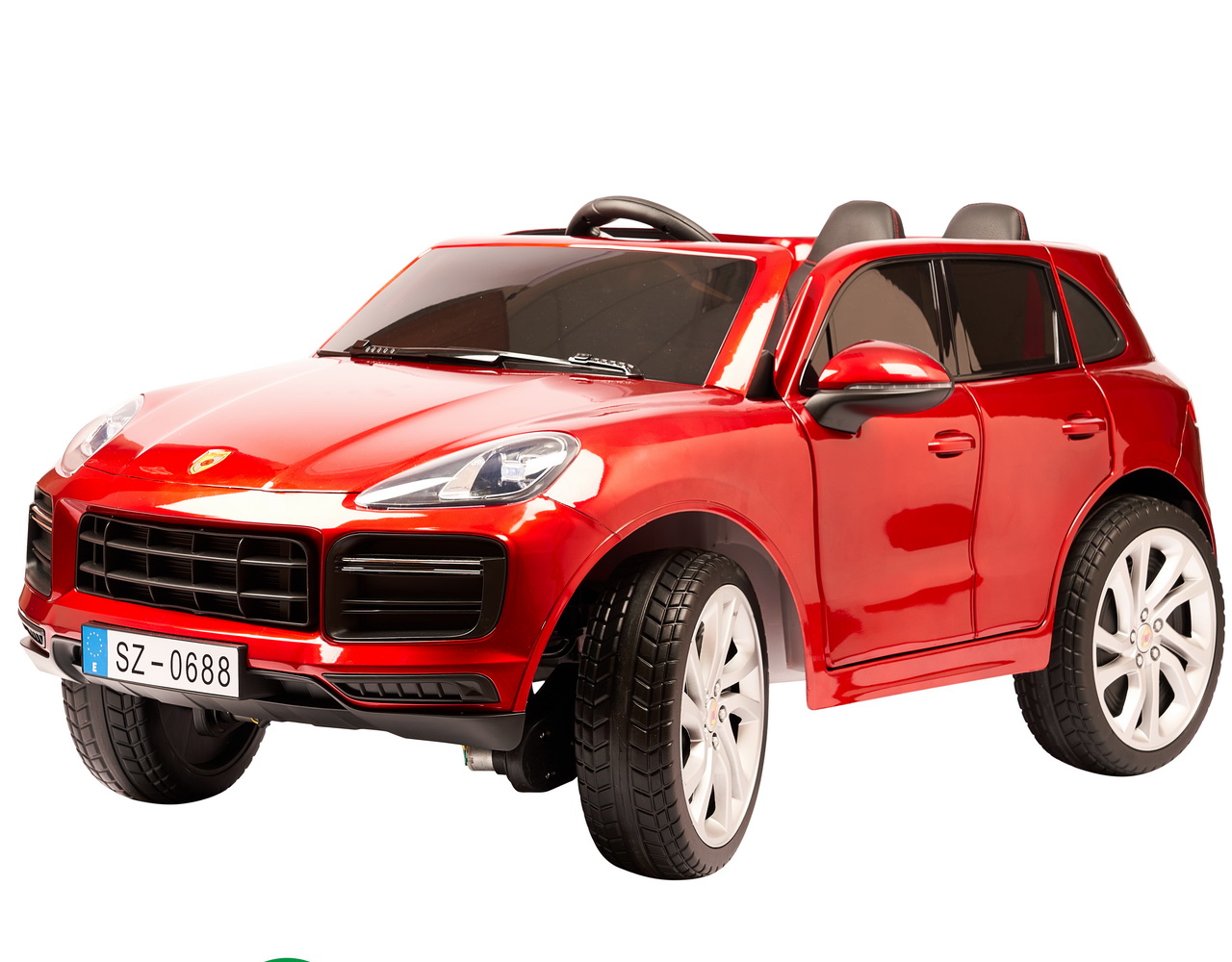 фото Детский электромобиль джип toyland porsche cayenne ypd 7496 красный