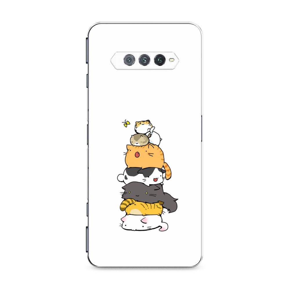 

Чехол Awog на Xiaomi Black Shark 4/4S/4S Pro/4 Pro "Бутерброд из котиков", Разноцветный, 311550-10