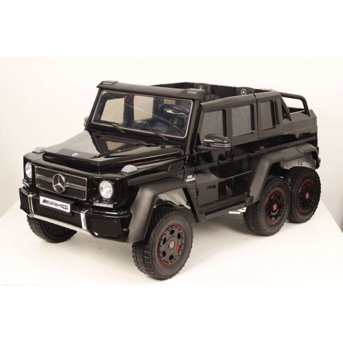 

Детский электромобиль Мercedes-AMG G63 (X555XX) черный глянец