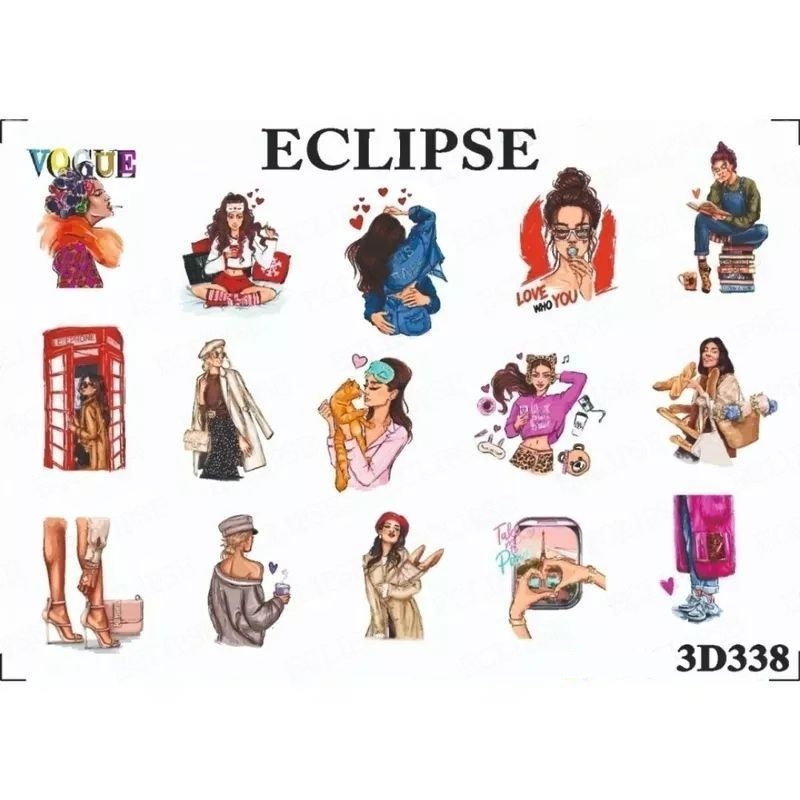 

Слайдер Eclipse 3D338, Разноцветный