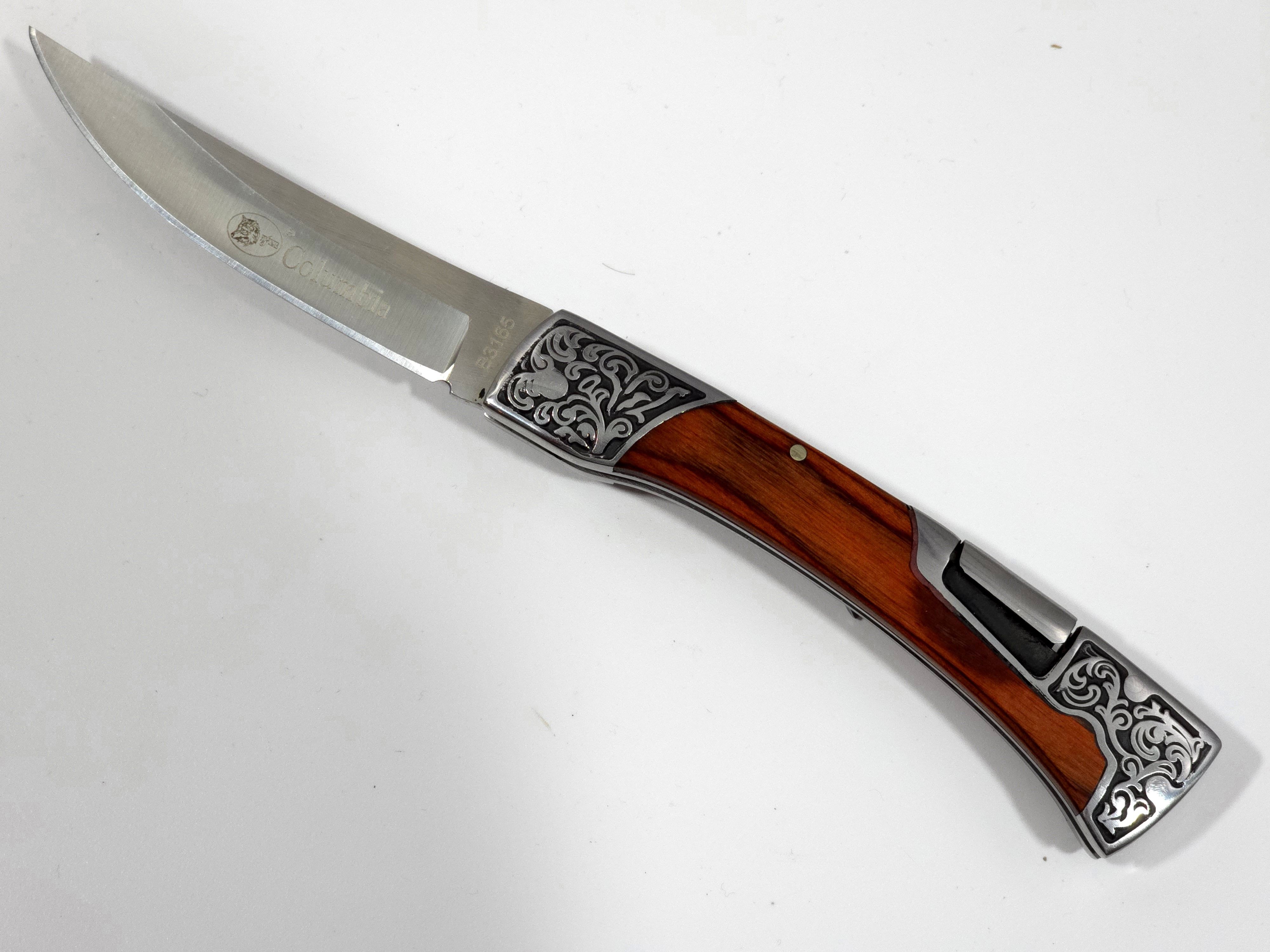 

Туристический нож Сolumbia B3165, клинок 10см, сталь 65х13, B3165