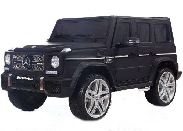 

Детский электромобиль Мercedes-Benz AMG G65 черный матовый