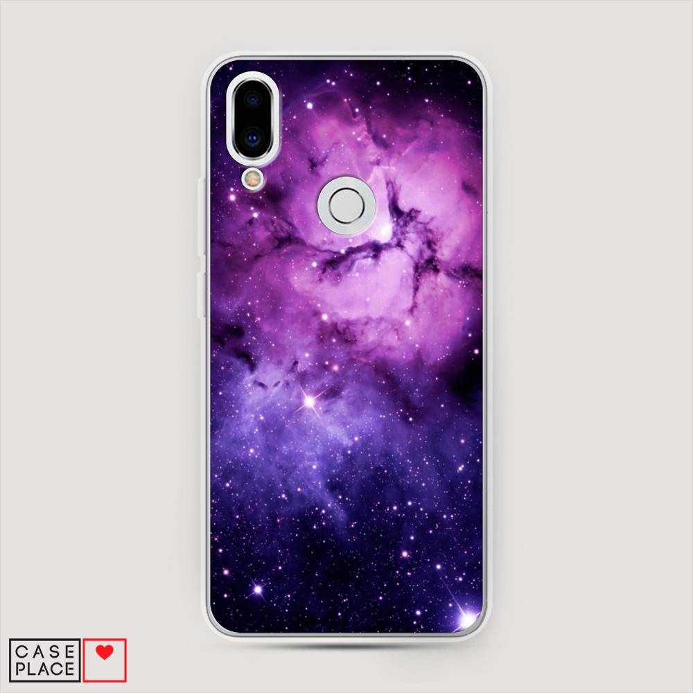 

Чехол Awog на Meizu Note 9 "Космос 18", Фиолетовый, 73350-4