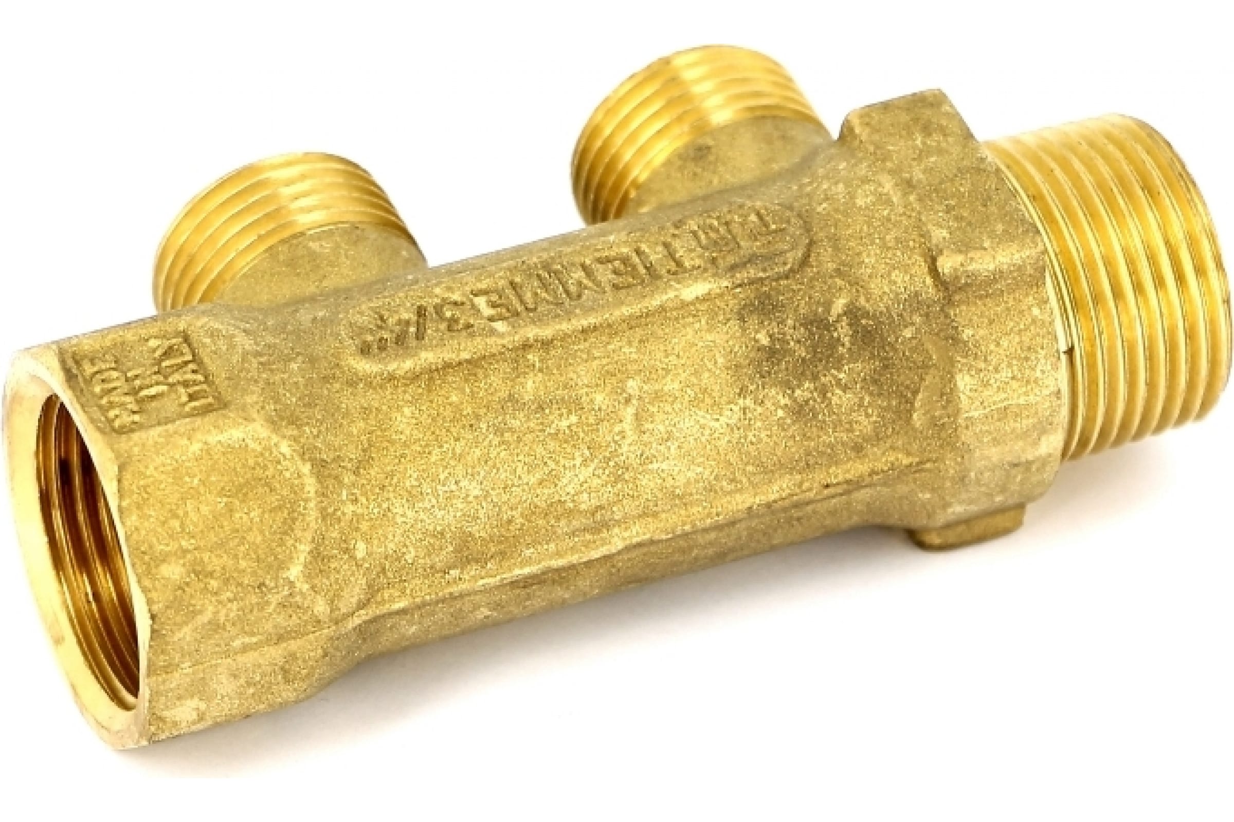 

TIEMME Коллектор НВ 3/4" 2 выхода 1/2"Н 36мм 1910004