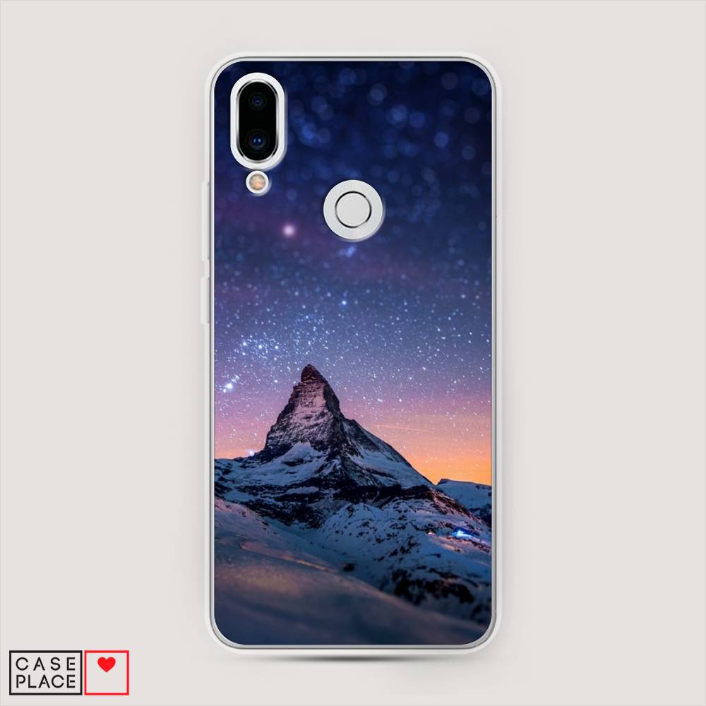 

Чехол Awog на Meizu Note 9 "Ночные пейзажи 5", Фиолетовый, 73350-4