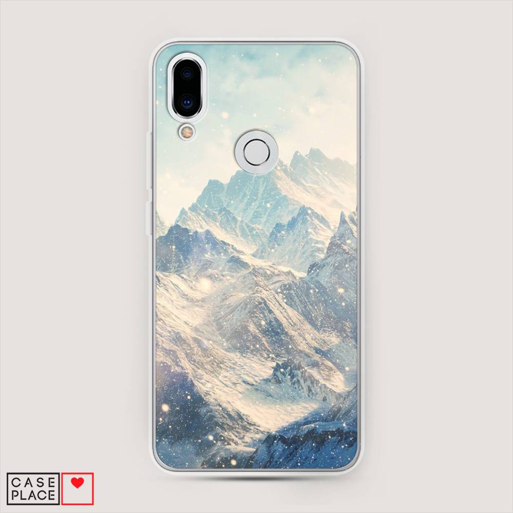 

Чехол Awog на Meizu Note 9 "Горы 4", Голубой, 73350-4