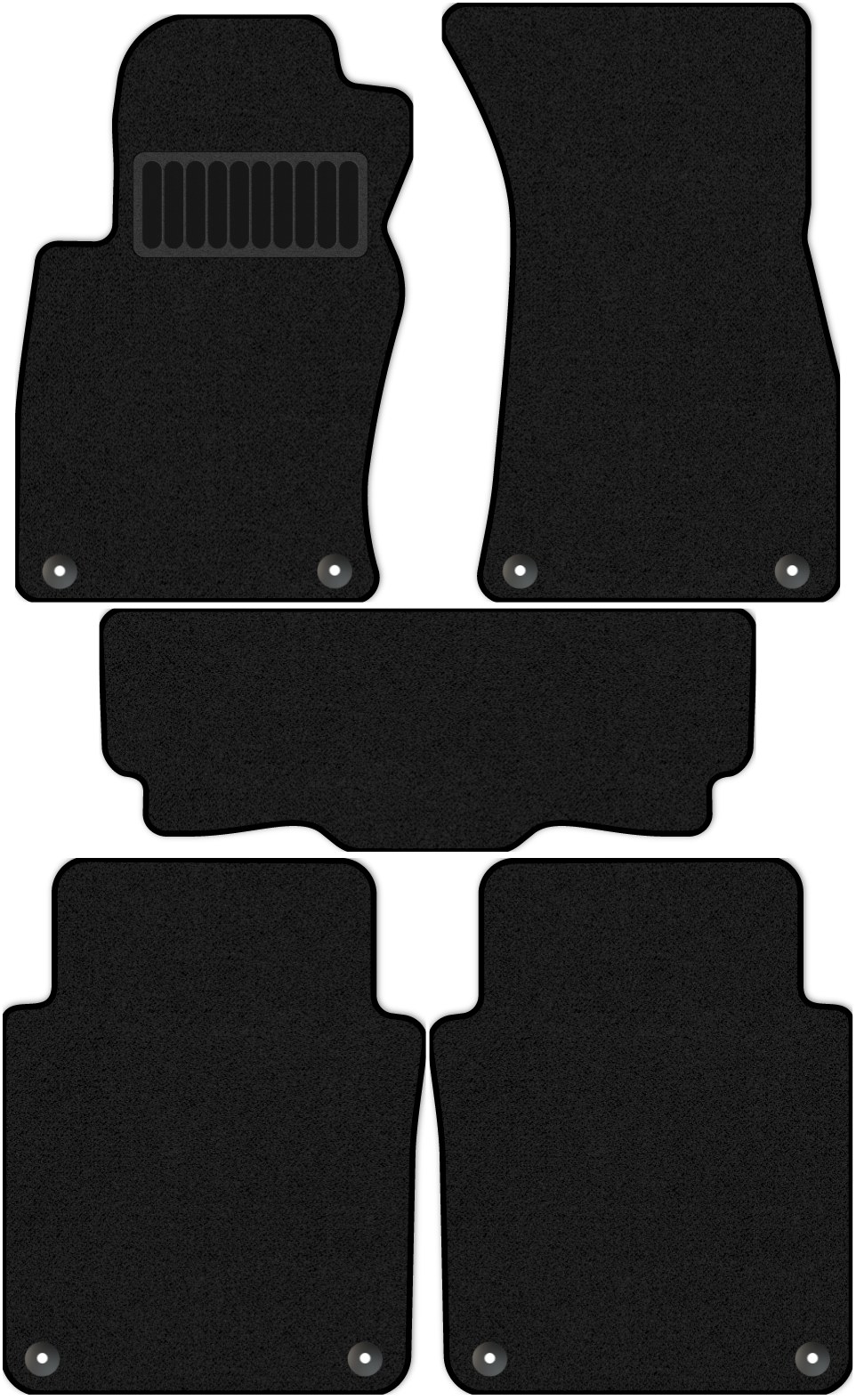 фото Коврики текстильные allmone стандарт для audi a8 long d3 2002 - 2009
