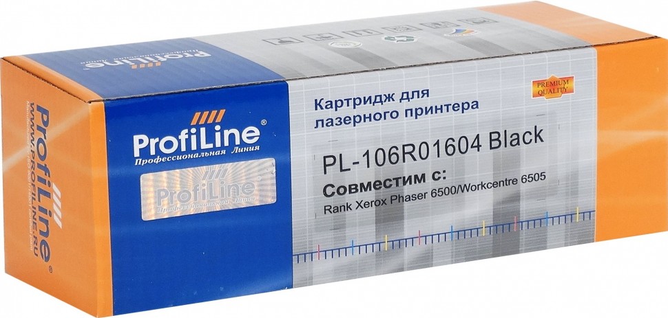 Картридж 106R01604 ProfiLine подходит для Xerox Phaser 6500 WC 6505 черный 3000стр.