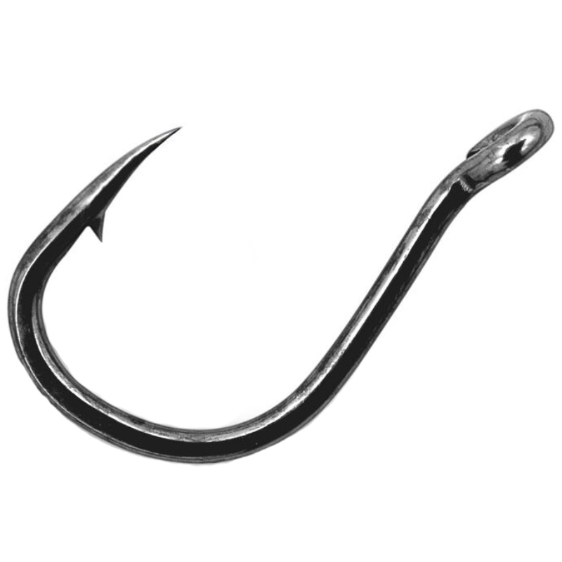 

Крючки одинарные Gurza K-1114 ISЕAMA STRONG Ring BN #12 (10 шт/уп), Черный, K-1114 ISЕAMA STRONG Ring BN