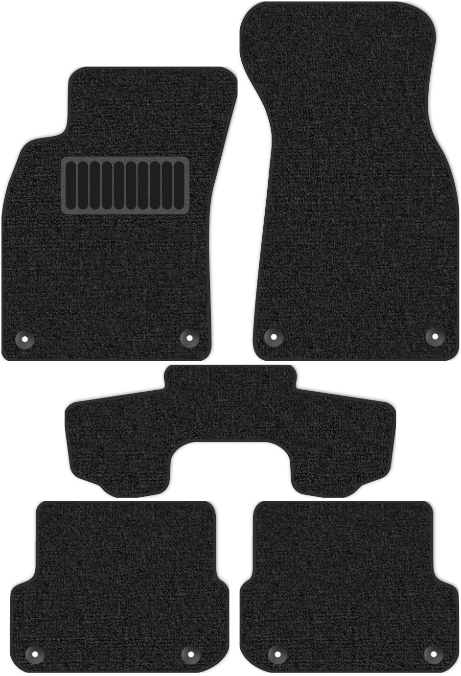

Коврики текстильные Allmone Классик для Audi RS6 C6 2008 - 2010, 1244-S5YT-A