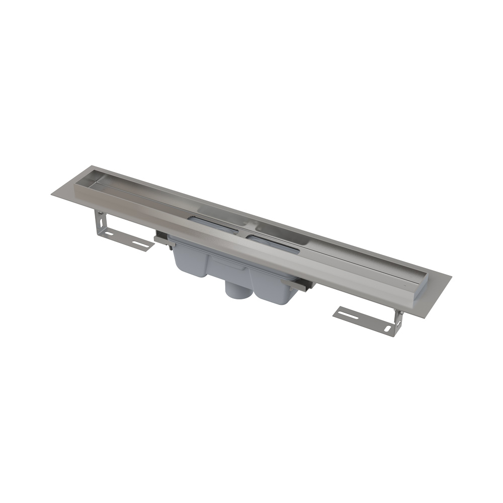 

Душевой лоток Alcaplast Professional с порогами для цельной решетки (APZ6-1050), Хром