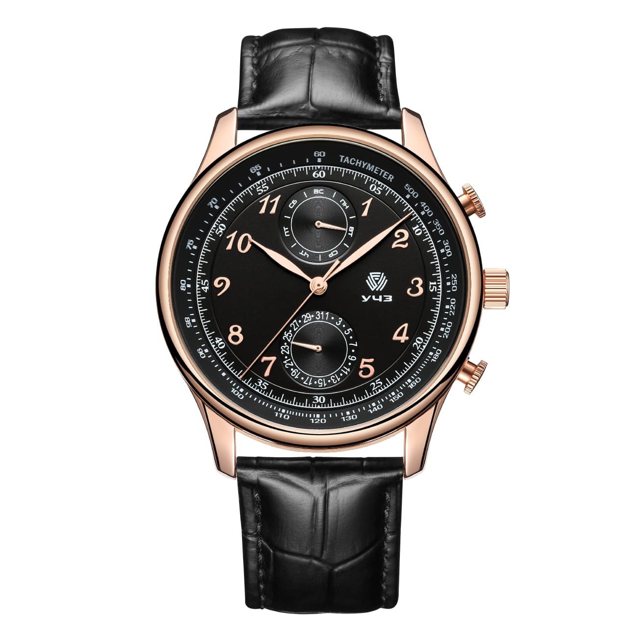 

Наручные часы мужские УЧЗ 3080L-4, 3080L-4