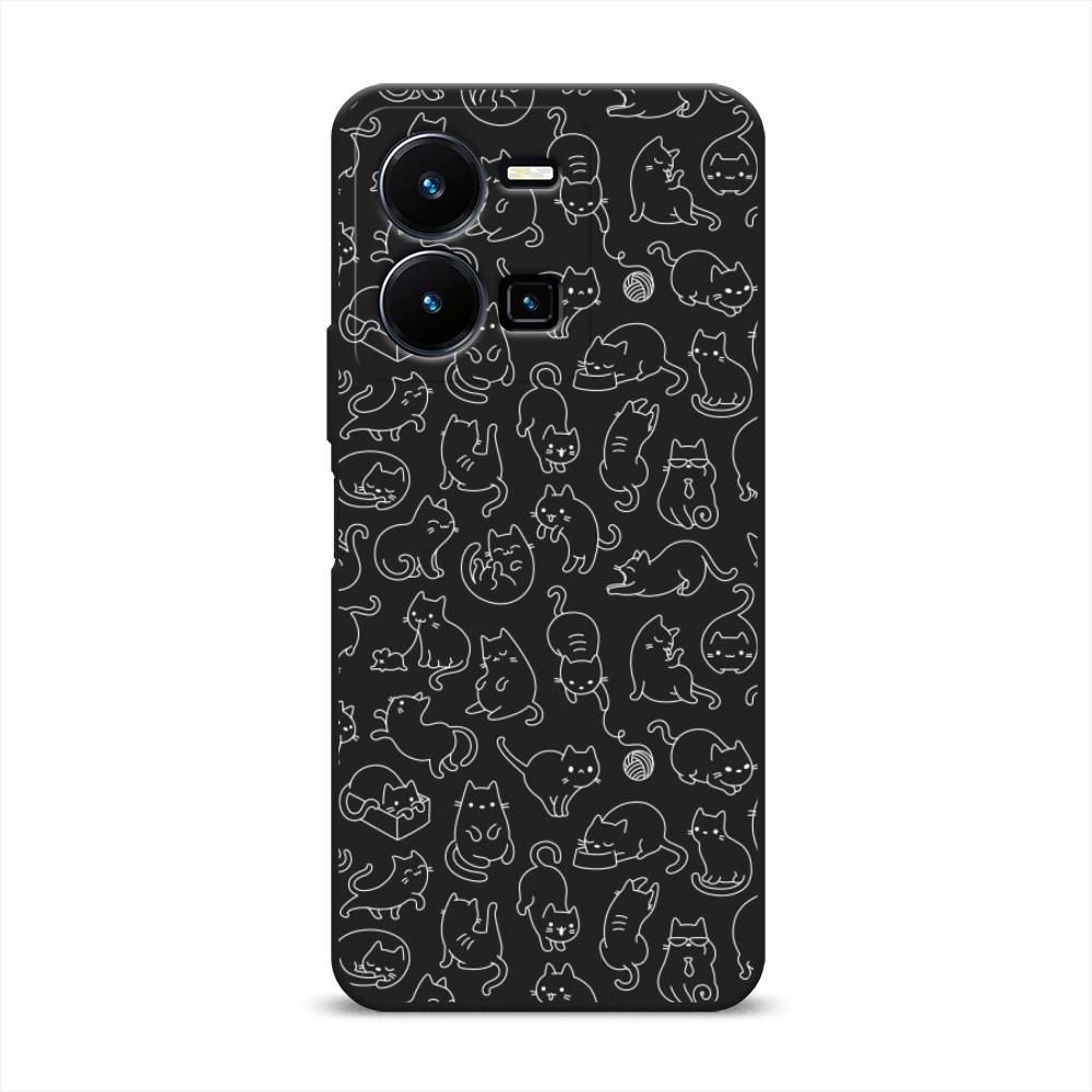 

Чехол Awog на Vivo Y35 "Шкодливые котики", Прозрачный;бежевый, 267252-1
