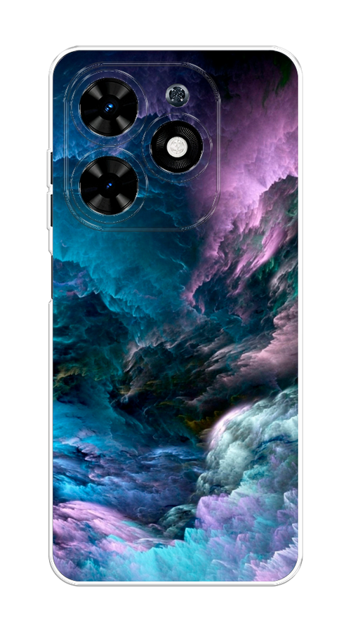 

Чехол на Tecno Spark Go 2024 "Загадочное небо", Синий, 304650-1