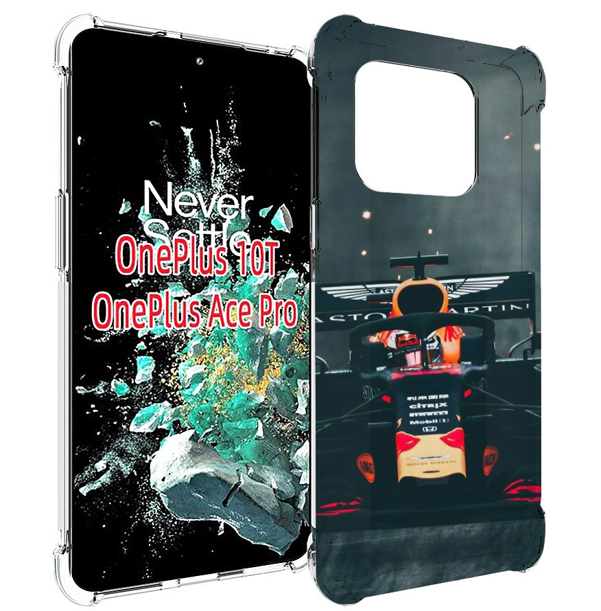 

Чехол MyPads формула 1 астон мартин для OnePlus 10T, Прозрачный, Tocco