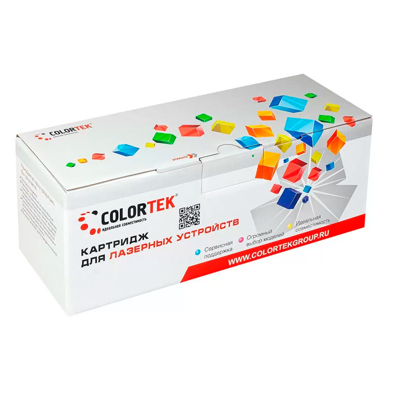 

Картридж для лазерного принтера Colortek (CB402A) желтый, совместимый
