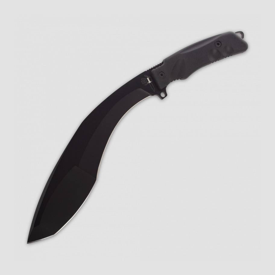 Мачете FOX KNIVES Fox Extreme Tactical Kukri Black, длина клинка 23,5 см