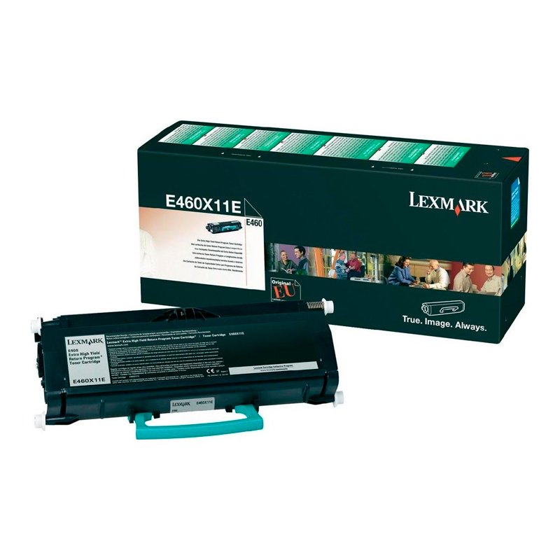 

Тонер для лазерного принтера Lexmark E460X11E () черный, оригинальный, E460X11E